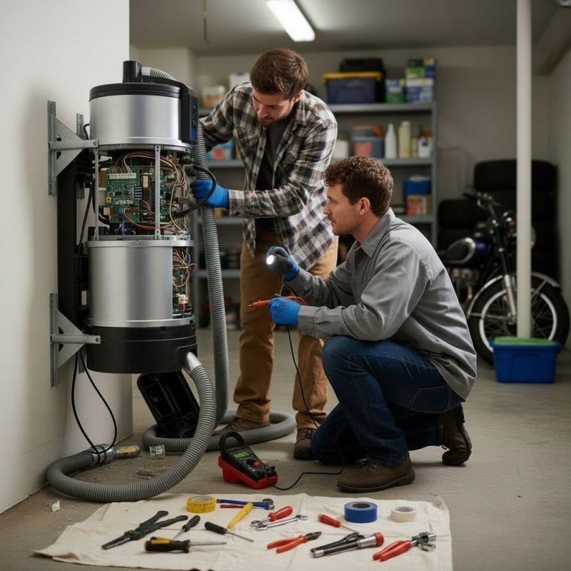 Central Vacuum System Installation