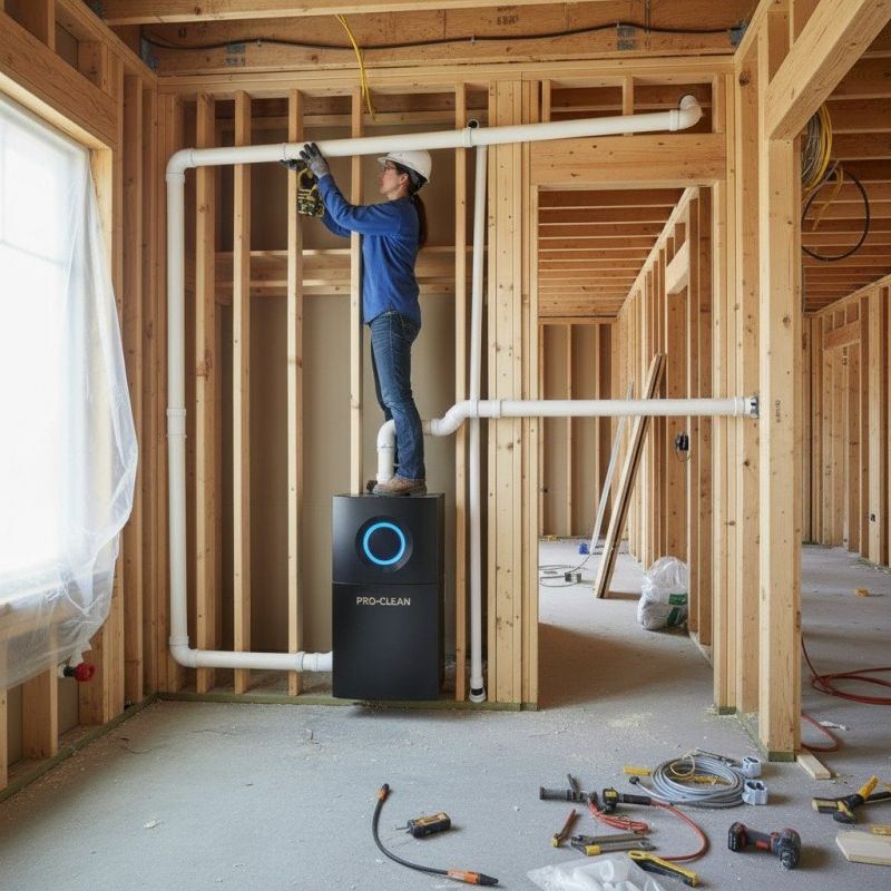 Central Vacuum System Installation