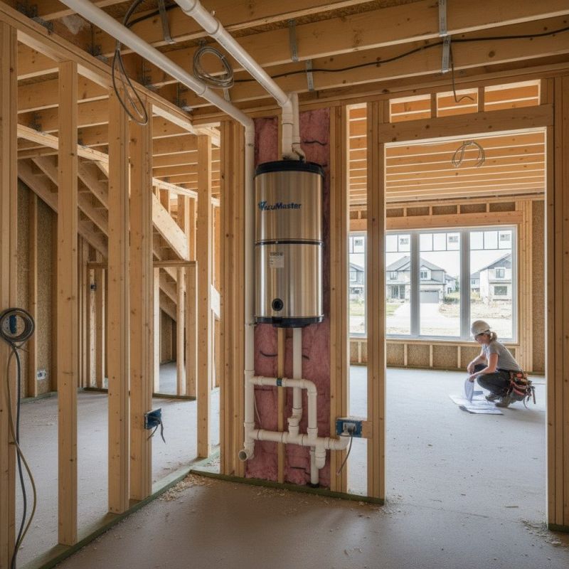 Central Vacuum System Installation detail